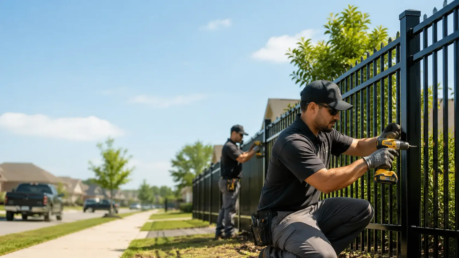 Metal Fence Installation in Litchfield, IL
